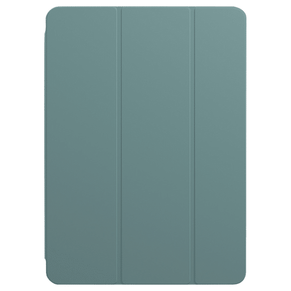 Apple Smart Polyurethane Folio Cover for Apple iPad Pro 12.9 Inch (3rd & 4th Gen) (Automatically Wakes, Cactus)_1