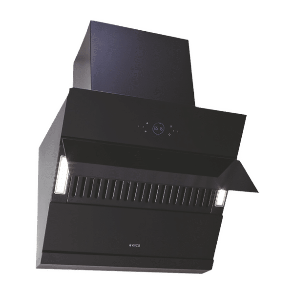 elica ISMART EFL 75 HAC LTW 75cm Ductless Auto Clean Wall Mounted Chimney with Powerful Suction (Black)_1