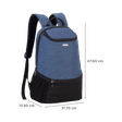 Croma CRSCBLUBKA264402 Polyester Laptop Backpack for 15.6 Inch Laptop (21 L, Padded Shoulder Straps, Blue and Black)_3