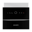 FABER BOLT FL SW SC BK N 90cm 1500m3/hr Ductless Auto Clean Wall Mounted Chimney with Touch Control Panel (Black)_4