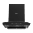 hindware Zinnia 60cm 1350m3/hr Ducted Auto Clean Wall Mounted Chimney with Motion Sensor (Black)_1