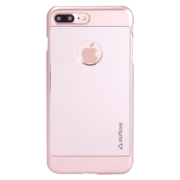 stuffcool Deco Hard Aluminium Back Cover for Apple iPhone 7 Plus (Lightweight & Durable Protection, Rose Gold)_1
