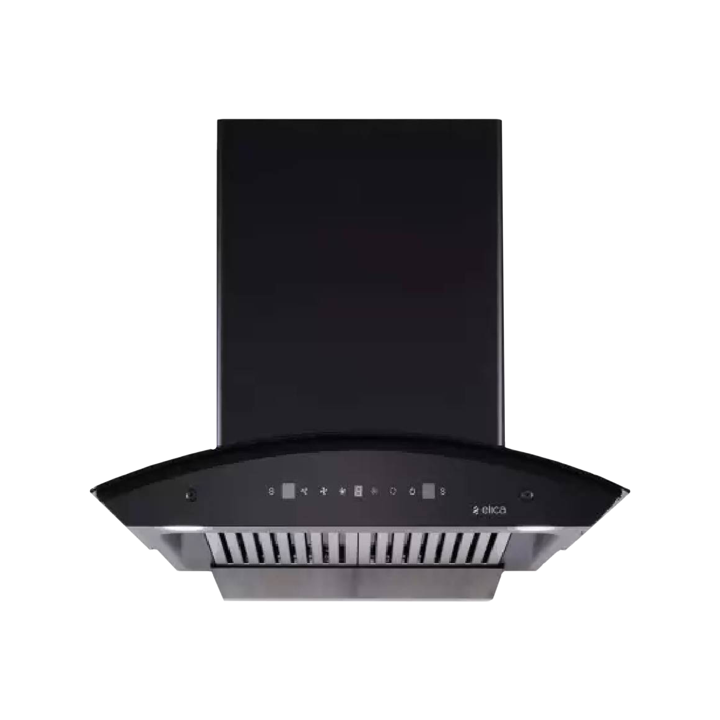 elica BFCG 600 HAC LTW MS NERO 60cm 1350m3/hr Ducted Auto Clean Wall Mounted Chimney with Touch Control Panel (Black)