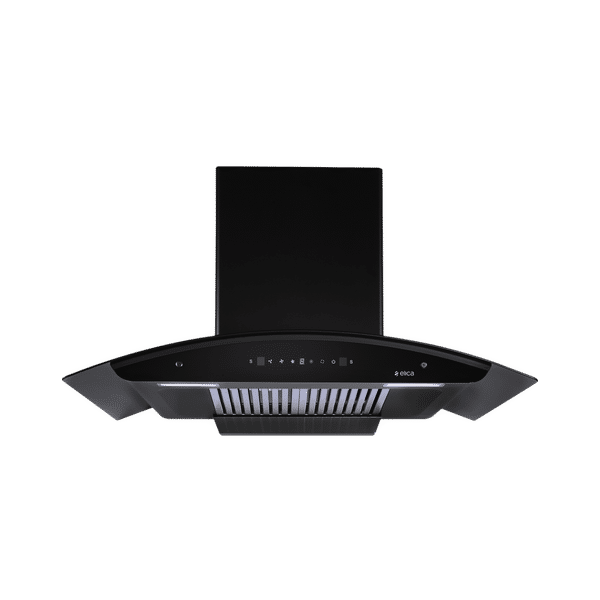 elica BFCG PLUS 900 HAC LTW MS NERO 90cm 1500m3/hr Ducted Auto Clean Wall Mounted Chimney with Motion Sensor (Black)_1