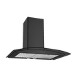 KAFF FLO BF 60cm 1000m3/hr Ducted Wall Mounted Chimney with Soft Push Button Control (Black)_1