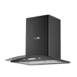 BLOWHOT Acura S BAC MS 60cm 1100m3/hr Ducted Auto Clean Wall Mounted Chimney with Motion Sensor (Black)_4