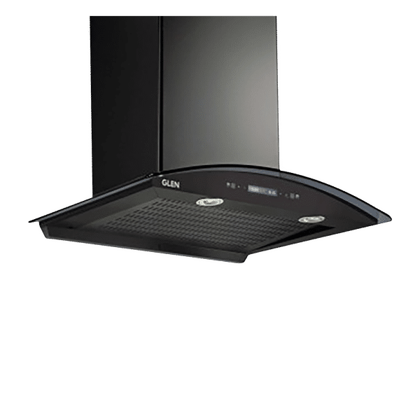 GLEN 6061 BL BLDC MS 60cm 1200m3/hr Ductless Wall Mounted Chimney with Touch Control Panel (Black)_1
