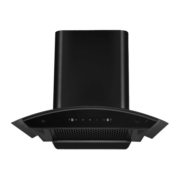 Kutchina Romania 90cm 1250m3/hr Ducted Auto Clean Wall Mounted Chimney with Wave Sensor (Black)_1