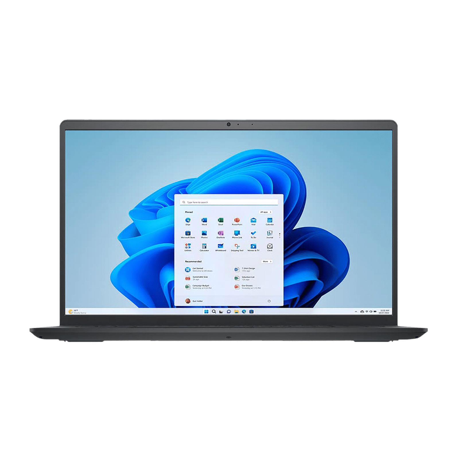 [Use HDFC Bank Credit Card on Tataneu App] DELL Inspiron 3520 Intel Core i5 12th Gen (15.6 inch, 8GB, 512GB, Windows 11, MS Office 2021, Intel UMA, Full HD Display, Carbon Black, D560871WIN9B)