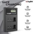 DigiTek Platinum DPUC 014D (LCD MU) Fast Camera Battery Charger for EN-EL15 (2-Ports, Over Voltage Protection)_4