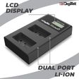 DigiTek Platinum DPUC 014D (LCD MU) Fast Camera Battery Charger for FZ100 (2-Ports, Over Voltage Protection)_4
