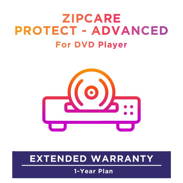 ZipCare Protect - Advanced 1 Year for Dvd Player (Rs. 5000 - Rs. 10000)_1