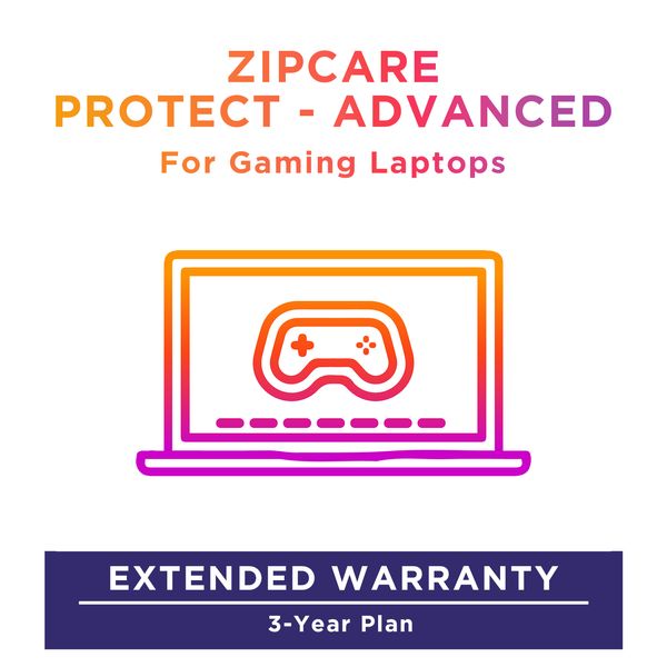 ZipCare Protect - Advanced 3 Year for Gaming Laptops (Rs. 100000 - Rs. 150000)_1