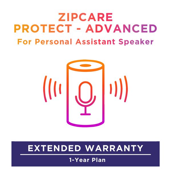 ZipCare Protect - Advanced 1 Year for Personal Assistant Speaker (Rs. 25000 - Rs. 35000)_1