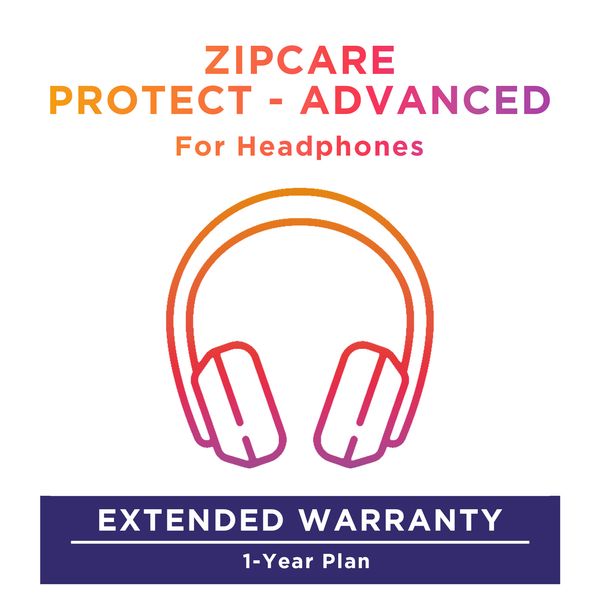 ZipCare Protect - Advanced 1 Year for Headphones (Rs. 10000 - Rs. 15000)_1