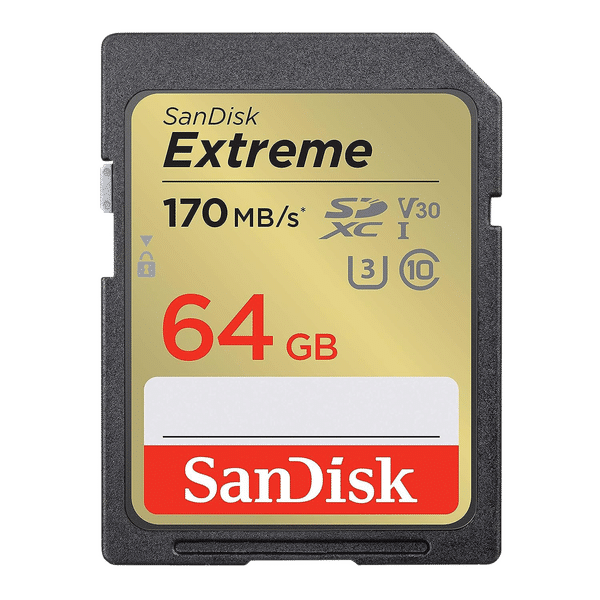SanDisk Extreme SDXC 64GB Class 10 170MB/s Memory Card_1