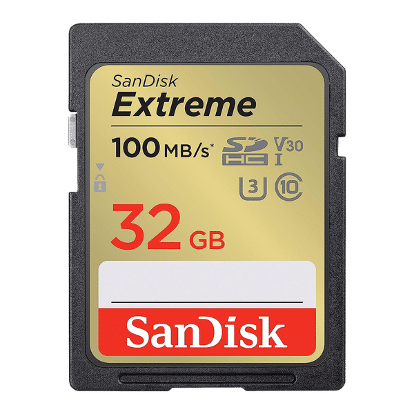 SanDisk Extreme SDHC 32GB Class 10 100MB/s Memory Card_1