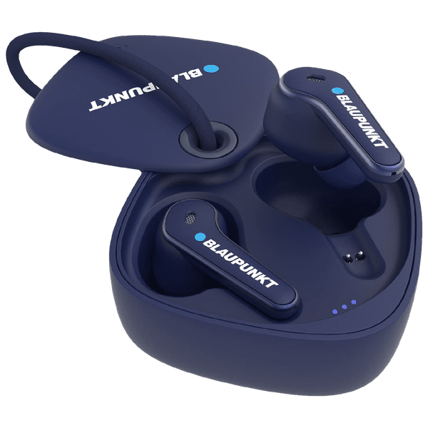 Blaupunkt BTW07 TWS Earbuds with Environmental Noise Cancellation (IPX5 Water Resistant, Fast Charging, Blue)_1