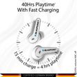 Blaupunkt BTW07 TWS Earbuds with Environmental Noise Cancellation (IPX5 Water Resistant, Fast Charging, White)_2