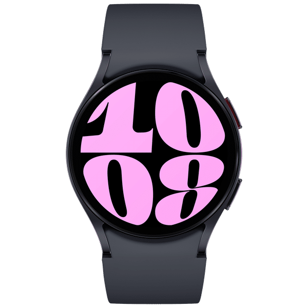 SAMSUNG Galaxy Watch6 Smartwatch with Bluetooth Calling (40mm Super AMOLED Display, IP68 Water Resistant, Black Strap)_1