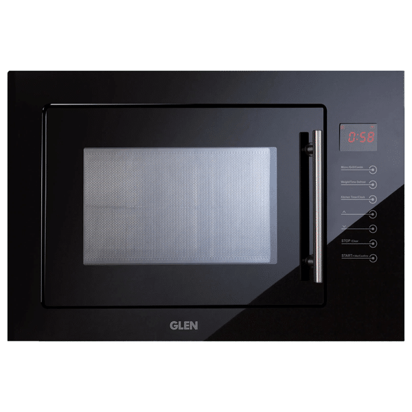 GLEN MO 675 25L Built-in Microwave Oven with 8 Autocook Menus (Black)_1