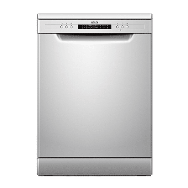 Kutchina KLEANMATE ECO 12 Place Settings Free Standing Dishwasher with Height Adjustable Tray (Light Grey)_1