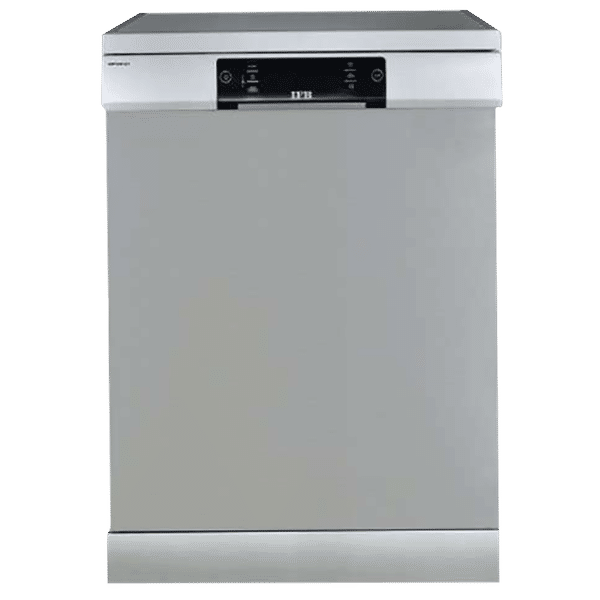 IFB Neptune SX1 15 Place Settings Free Standing Dishwasher with Hot Water Wash (Stainless Steel)_1