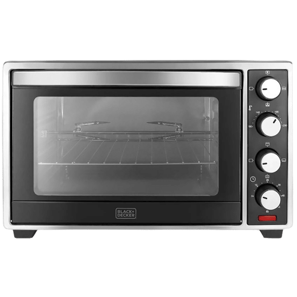 BLACK+DECKER 48L Oven Toaster Grill with Rotisserie & Convection Function (Silver/Grey)_1