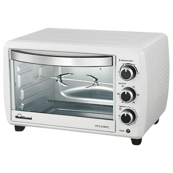 Sunflame 23 R PC 23L Oven Toaster Grill with Thermostatic Temperature Control Function (White)_1