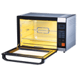 BAJAJ 50 DCRSS 50L Oven Toaster Grill with Motorized Rotisserie (Black/Silver)_4