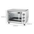 Sunflame 28 RSS 28L Oven Toaster Grill with Rotisserie Function (Stainless Steel)_2