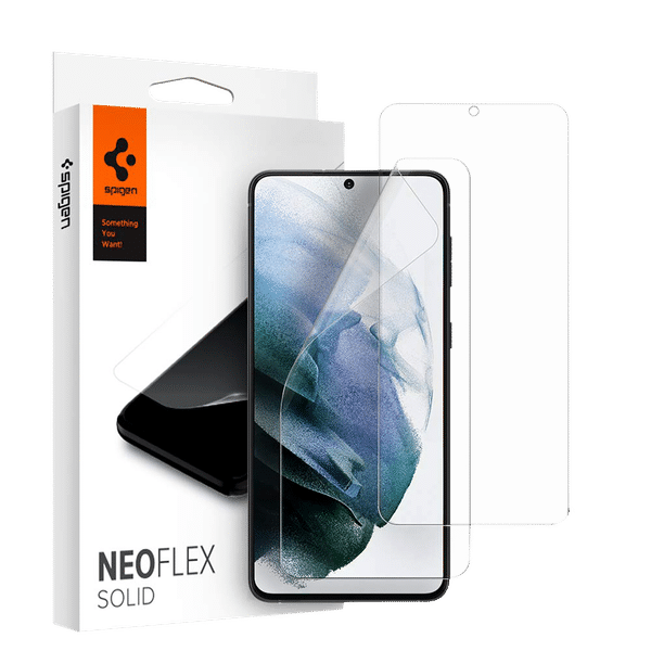spigen Neo Flex Solid Screen Protector for SAMSUNG Galaxy S21 Plus (Undisturbed Touch Response)_1