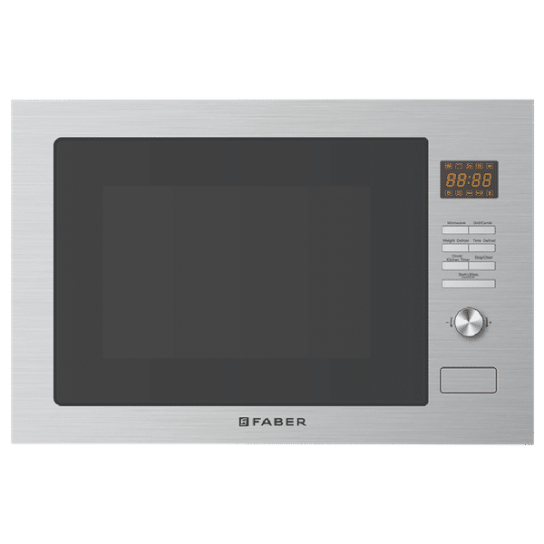 FABER FBIMWO CGS 32L Built-in Microwave Oven with 10 Autocook Menus (Silver)_1