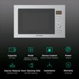 FABER FBIMWO CGS 32L Built-in Microwave Oven with 10 Autocook Menus (Silver)_3