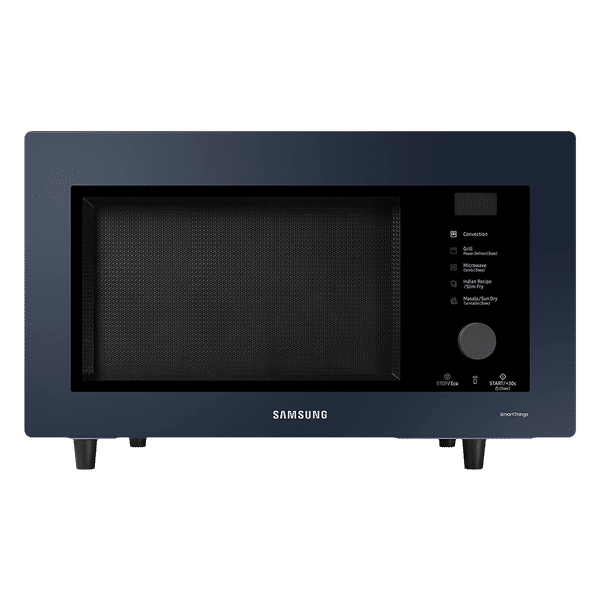 SAMSUNG 32L Convection Microwave Oven with SLIM FRY Technology (Clean Navy)_1