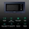 SAMSUNG 32L Convection Microwave Oven with SLIM FRY Technology (Clean Navy)_3