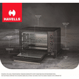 HAVELLS 48RC BL 48L Oven Toaster Grill with Motorized Rotisserie (Black)_4