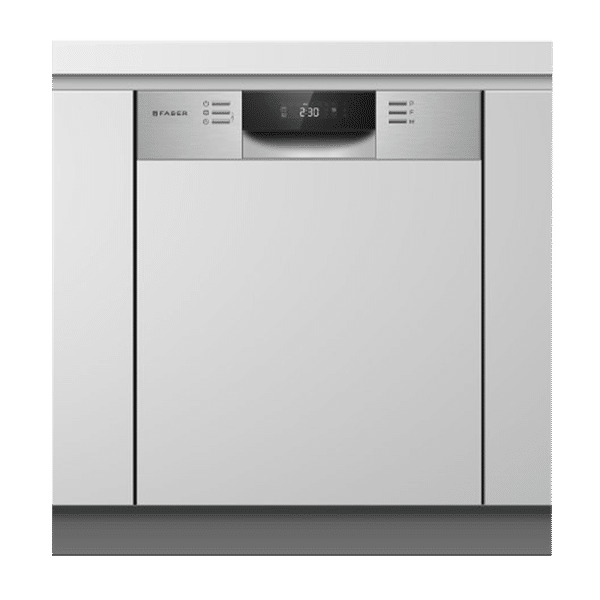 FABER FSID 8PR 14S 14 Place Settings Built-in Dishwasher with Salt & Rinse Aid Indicators (Stainless Steel)_1