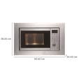 FABER FBIMWO SG 20L Built-in Convection Microwave Oven with 10 Autocook Menus (Stainless Steel)_2