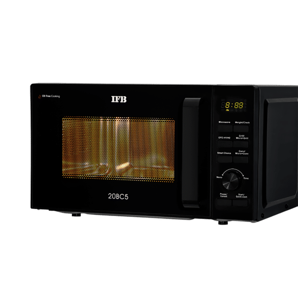 IFB 20BC5 20L Inverter Convection Microwave Oven with 71 Autocook Menus (Black)_1