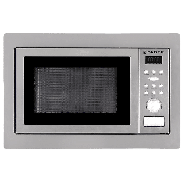 FABER FBIMWO CGS/FG 25L Built-in Microwave Oven with 10 Autocook Menus (Stainless Steel)_1