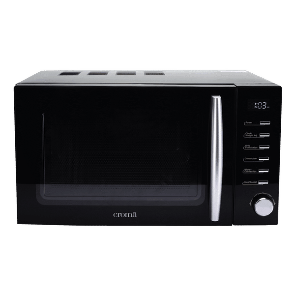 Croma 20L Convection Microwave Oven with LED Display (Black)_1