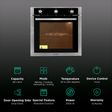 FABER FBIO 6F 80L Built-in Microwave Oven with 6 Autocook Menus (Black)_3