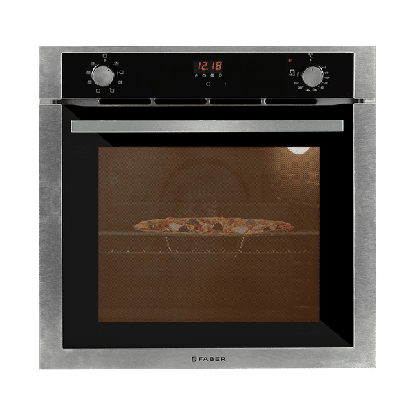 FABER FBIO 8F 80L Built-in Microwave Oven with 4 Autocook Menus (Black)_1