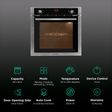 FABER FBIO 8F 80L Built-in Microwave Oven with 4 Autocook Menus (Black)_3