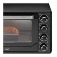KAFF Series MAYFAIR 35L Oven Toaster Grill with Motorized Rotisserie (Black)_4