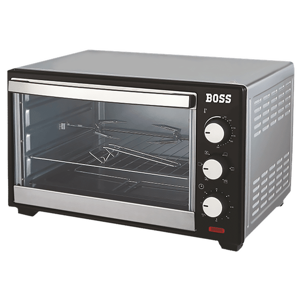 BOSS Desire 25L Oven Toaster Grill with Motorized Rotisserie (Black)_1
