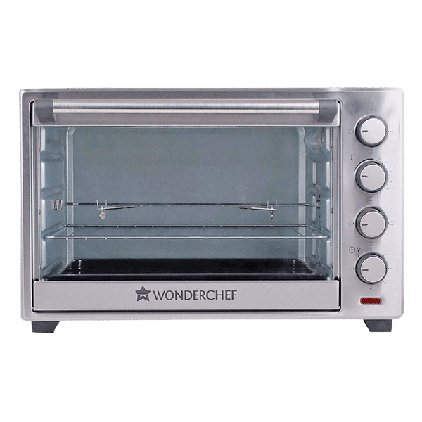 WONDERCHEF 48L Oven Toaster Grill with Motorized Rotisserie (Stainless Steel)_1