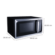 Croma 23L Convection Microwave Oven with LED Display (Black)_2