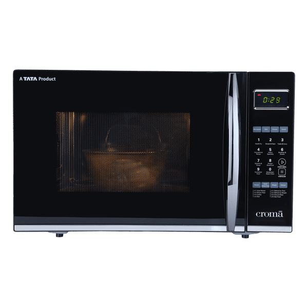 Croma 30L Convection Microwave Oven with LED Display (Black)_1